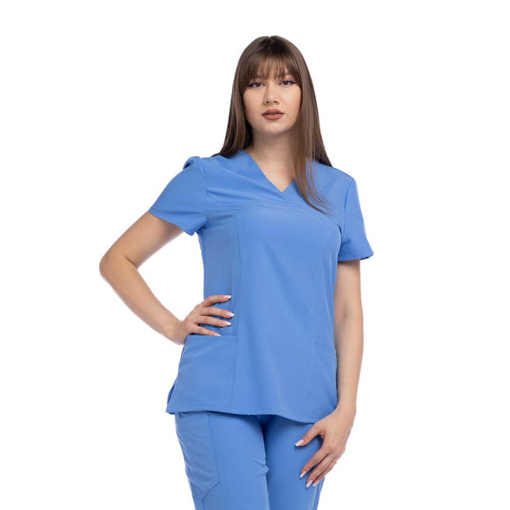 Bluza Medicala Elastica Amy - Inotex.ro