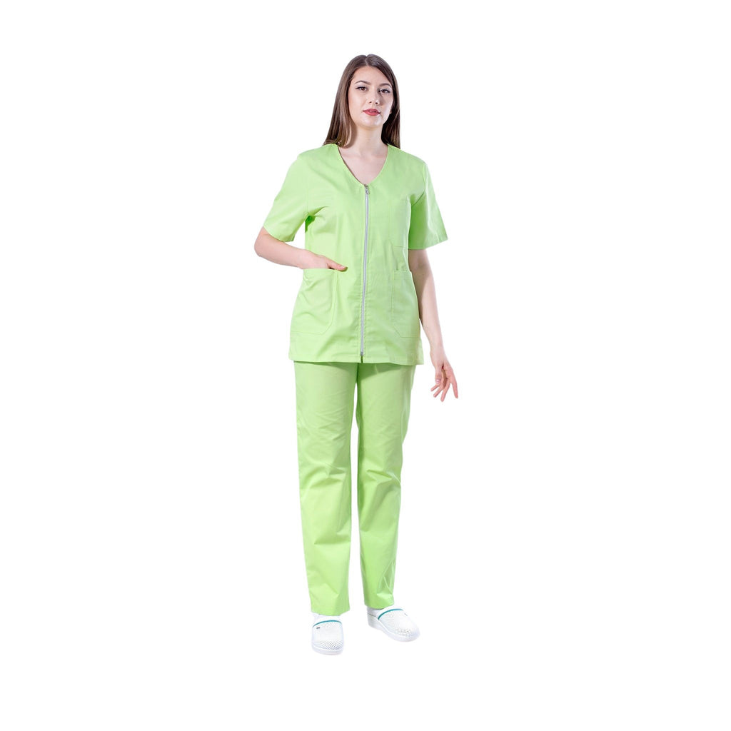 Costum Medical cu Fermoar Laura | Inotex.ro